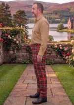 Innes Tartan Trouser Left