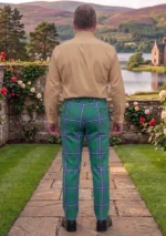Irvine Tartan Trouser Back