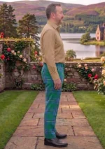 Irvine Tartan Trouser Right