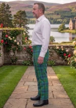 Johnston Tartan Trouser Left