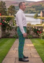 Johnston Tartan Trouser Right