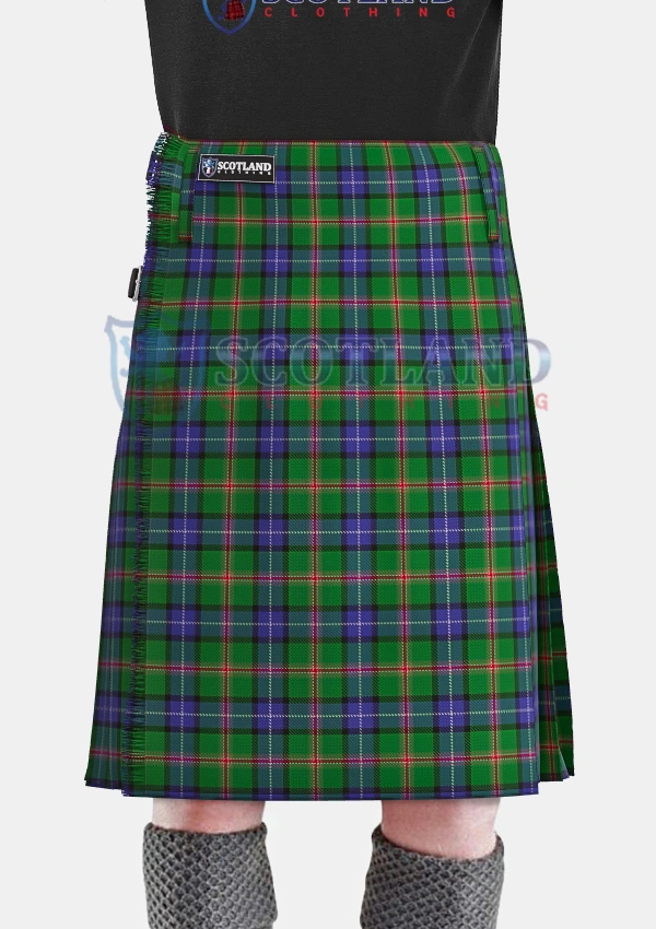 Jones Tartan Kilt front Jones Tartan Kilt front