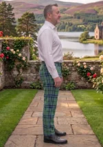 Keith Tartan Trouser Right