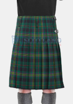 Kennedy tartan Kilt back