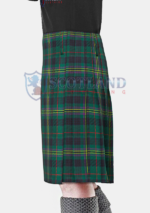 Kennedy tartan Kilt left