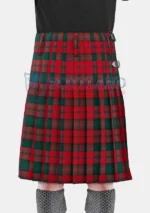 Kerr tartan Kilt back
