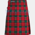 Kerr tartan Kilt front
