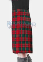 Kerr tartan Kilt back
