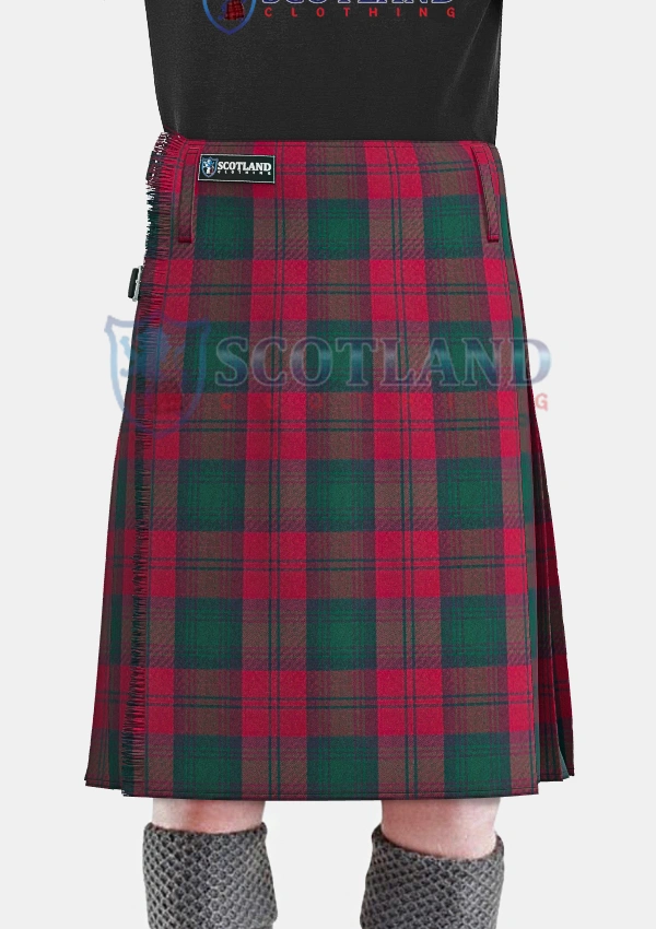 Lindsay Tartan Kilt Front Lindsay Tartan Kilt Front
