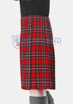 Macfarlane Tartan Kilt left