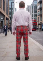 Macfarlane Tartan Trouser Back