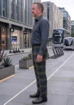 Maclaren Tartan Trouser Left