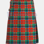 Macnaughton Tartan Kilt front