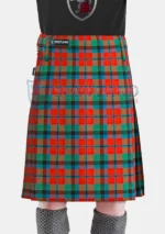 Macnaughton Tartan Kilt front
