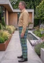 Macrae Tartan Trouser Left
