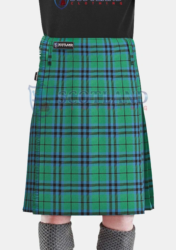 Marshall Tartan Kilt front Marshall Tartan Kilt front