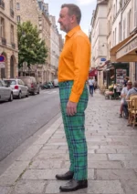 Marshall Tartan Trouser Left