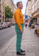 Marshall Tartan Trouser Right