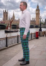 Mitchell Tartan Trouser Left