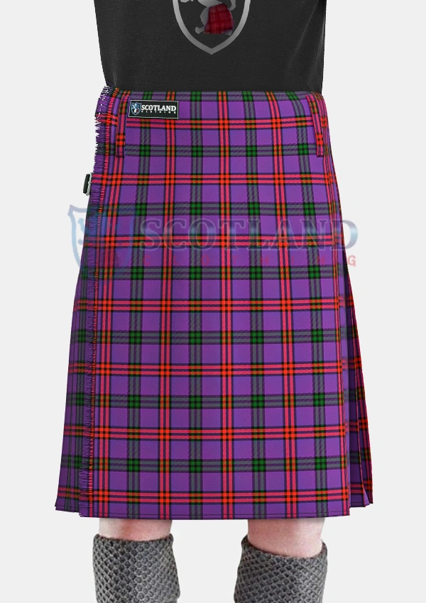 Montgomery Tartan Kilt front Montgomery Tartan Kilt front
