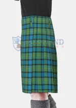 Moore Tartan Kilt left
