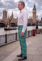 Muir Tartan Trouser Left