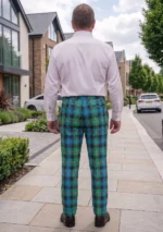 Murray Tartan Trouser Back