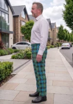 Murray Tartan Trouser Left