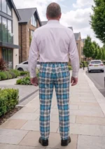 Napier Tartan Trouser Back