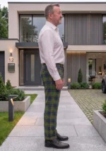 Reid Tartan Trouser Right