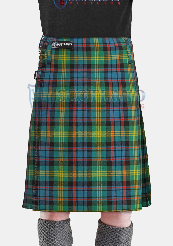 Watson Tartan Kilt front Watson Tartan Kilt front