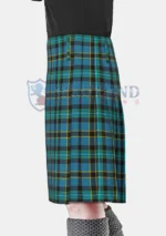Weir Tartan Kilt left