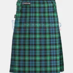 front Lamont tartan Kilt