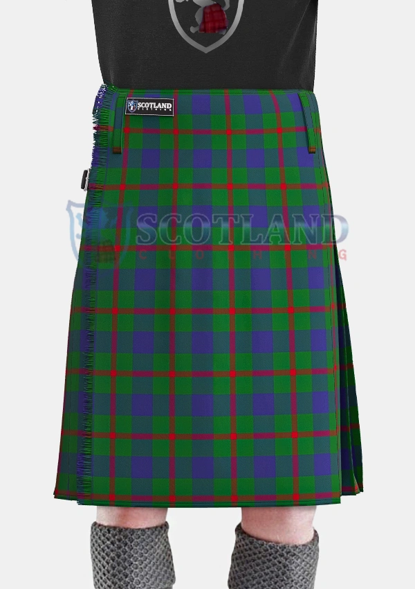 Agnew Tartan Kilt front Agnew Tartan Kilt front