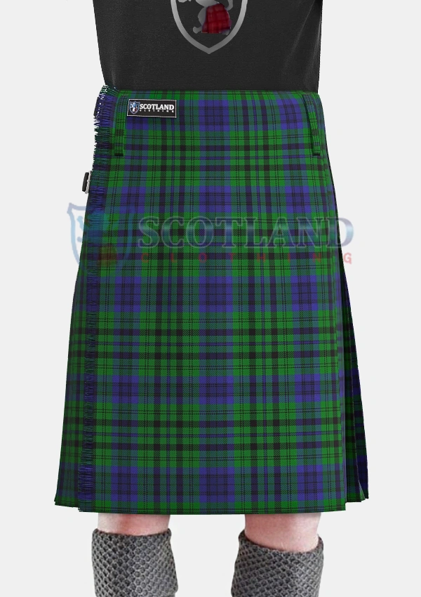 Bailey Tartan Kilt front Bailey Tartan Kilt front