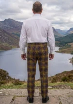 Barbour Tartan Trouser Back