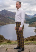 Barbour Tartan Trouser Left