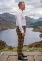 Barbour Tartan Trouser Right