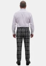 Black Isle Tartan Trouser Men Back