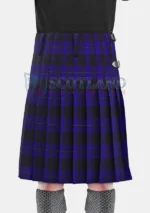 Blue Spirit Tartan Kilt back