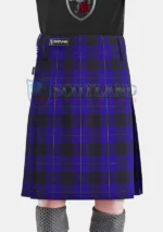 Blue Spirit Tartan Kilt front