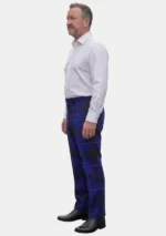 Blue Spirit Tartan Trouser Men Left