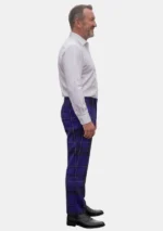 Blue Spirit Tartan Trouser Men Right