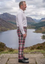 Borthwick Dress Tartan Trouser Right