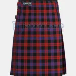 Brown Tartan Kilt front