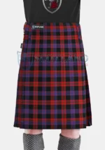 Brown Tartan Kilt front