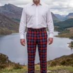 Brown Tartan Trouser