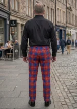 Butler Tartan Trouser Back