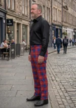 Butler Tartan Trouser Left