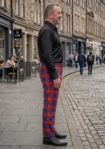Butler Tartan Trouser Right